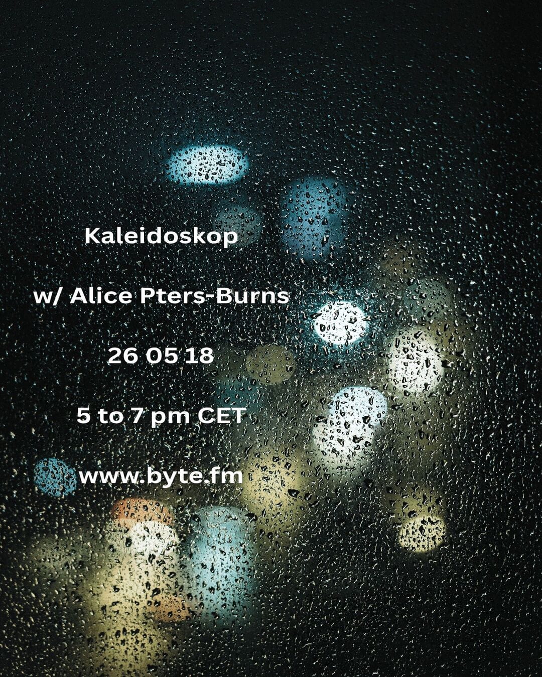 Playlist Kaleidoskop 26 05 18